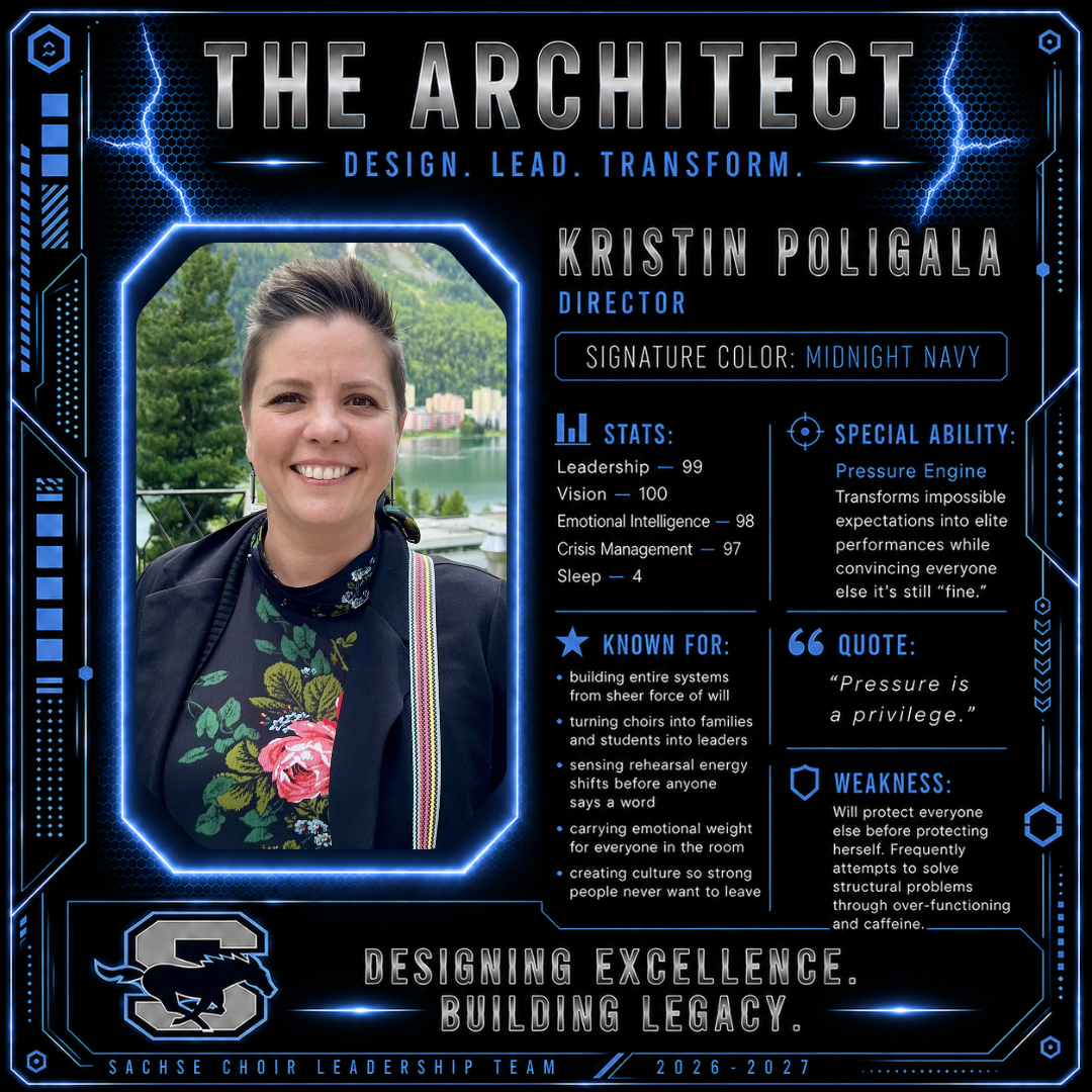 Kristin Poligala, The Architect director card