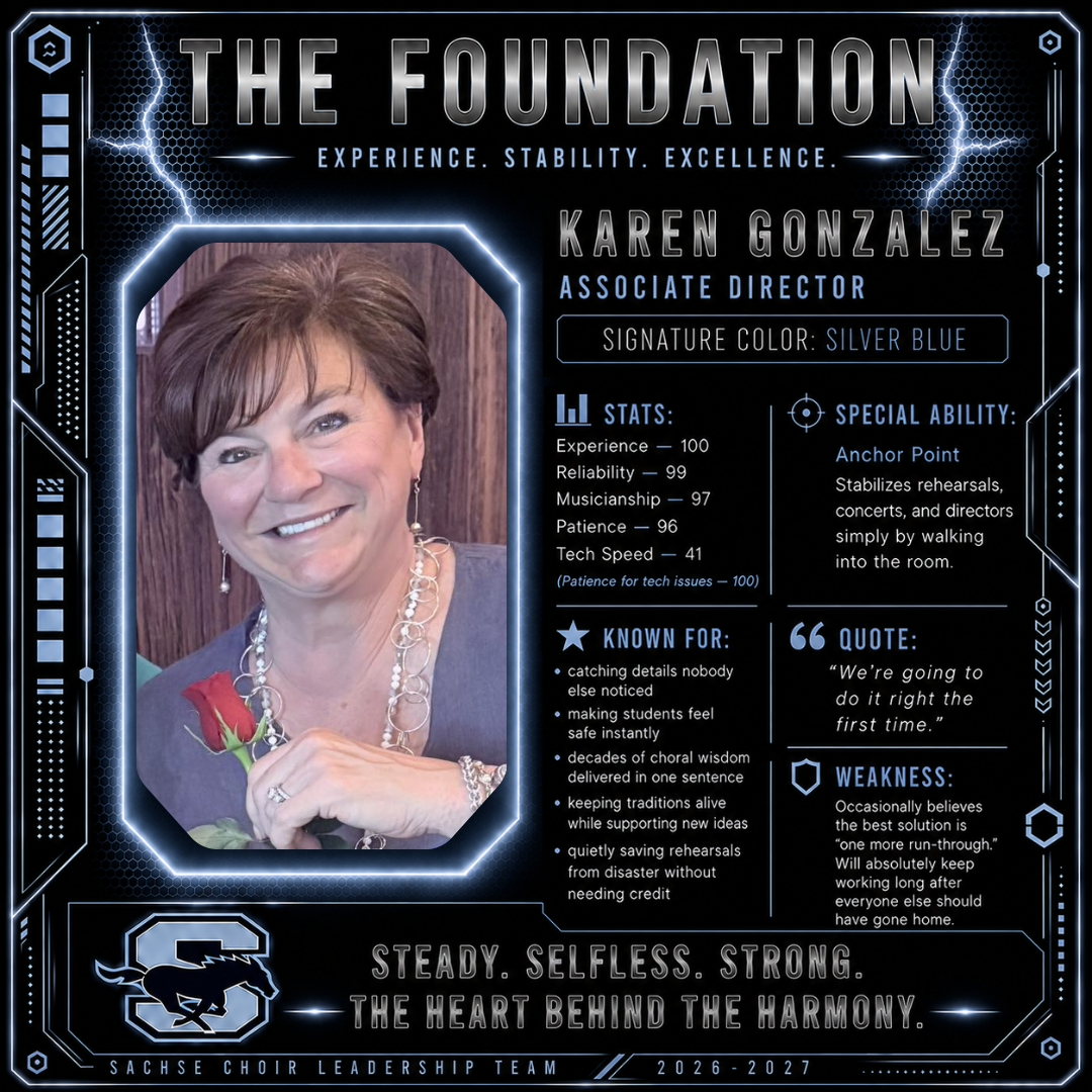 Karen Gonzalez, The Foundation associate director card