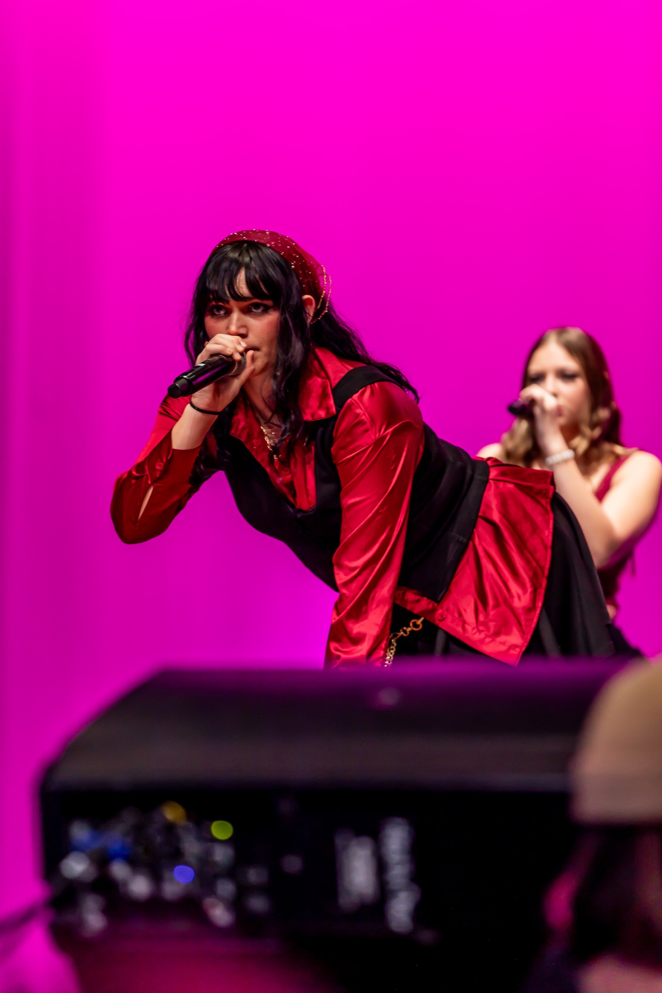 Spur of the Moment soloist performing